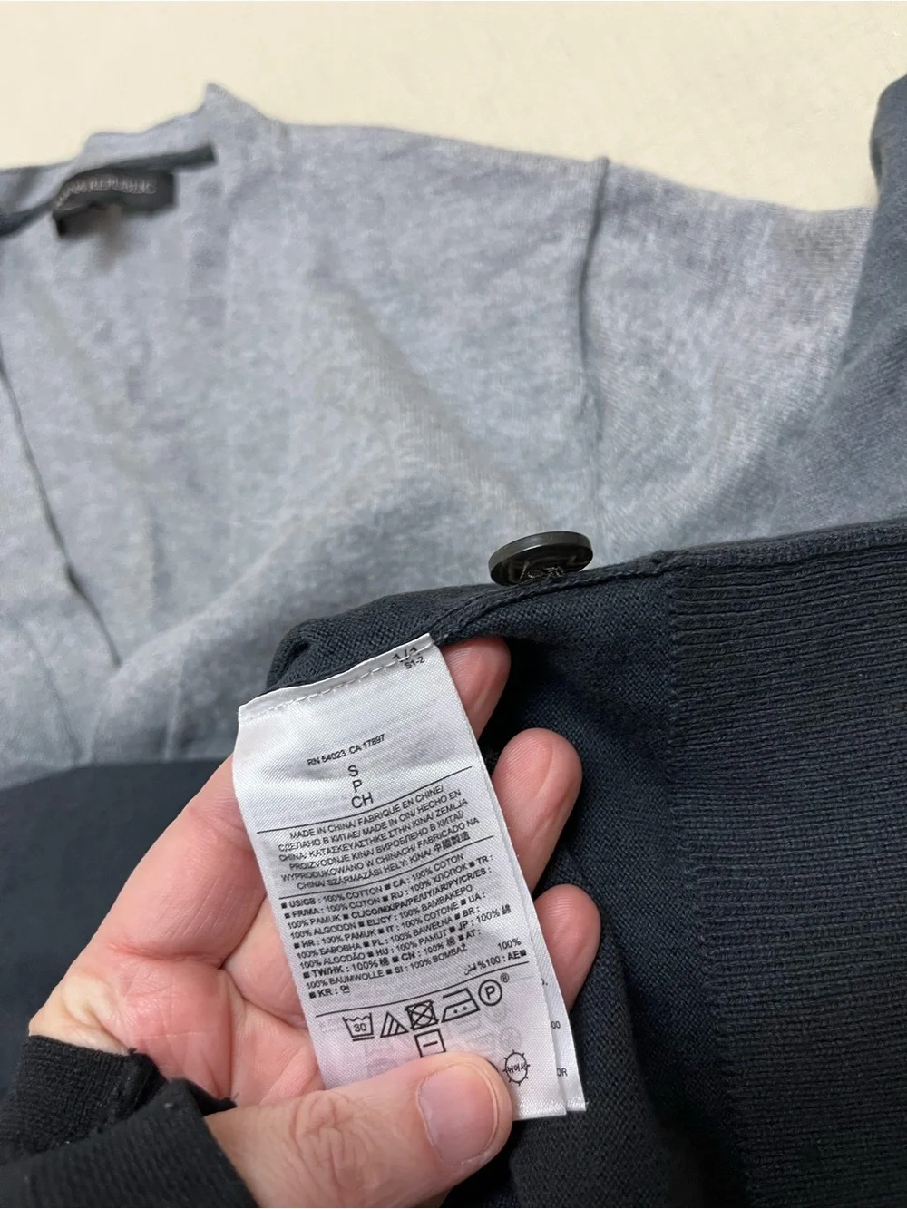 Banana Republic men S ombré cotton cardigan